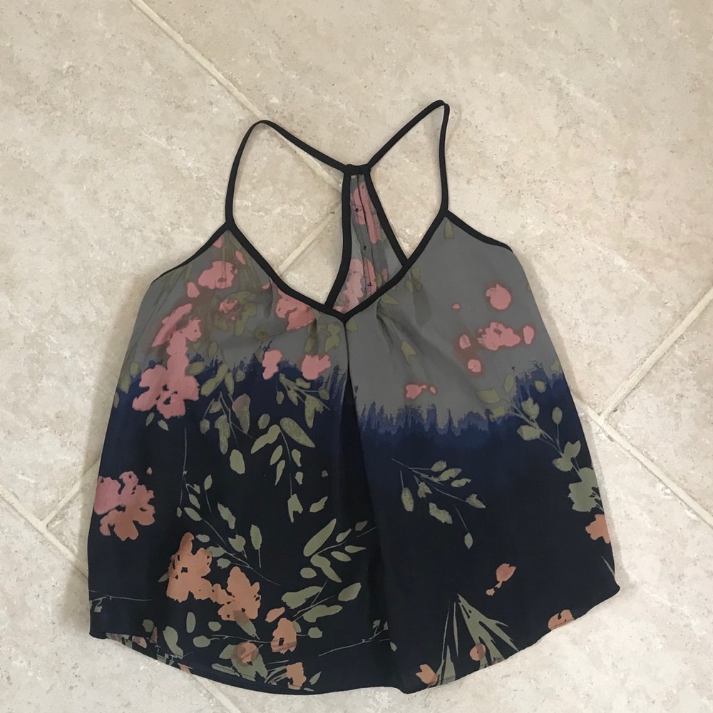 Kimchi Blue Print Racerback Going Out Top